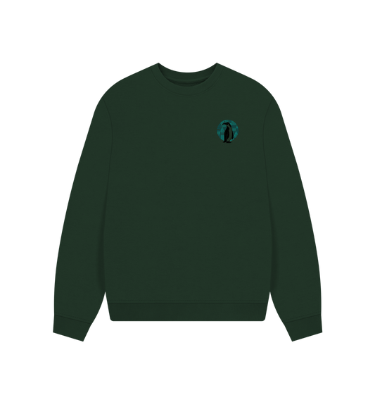 Evergreen Printed Sweater Front