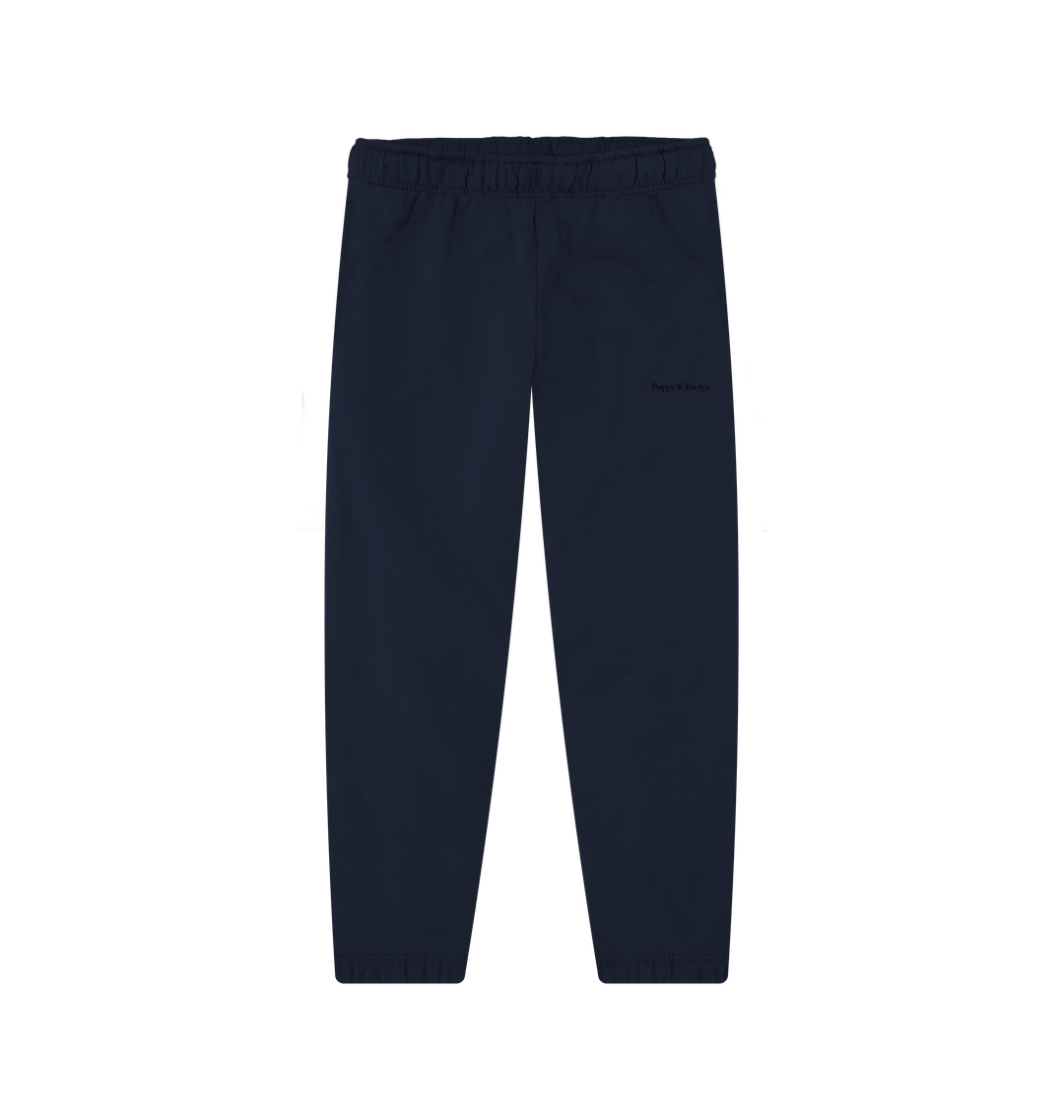 Navy Joggers Front