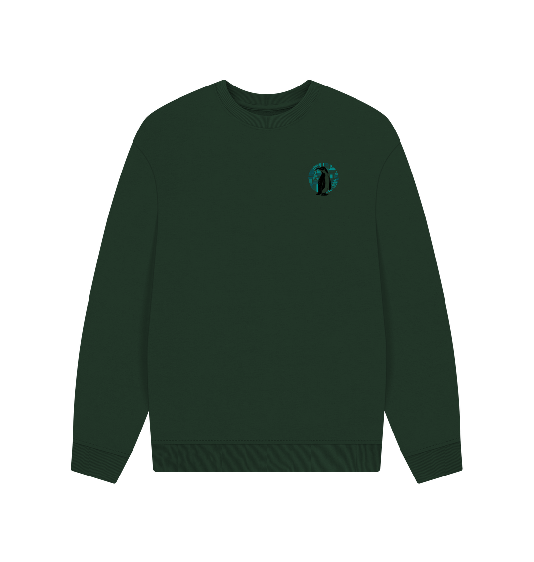 Evergreen Printed Sweater Front