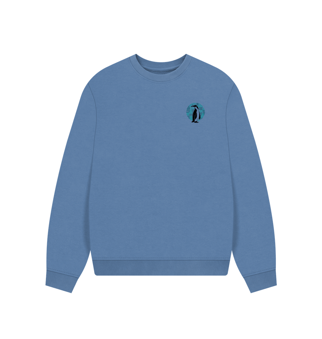 Solent Printed Sweater Front