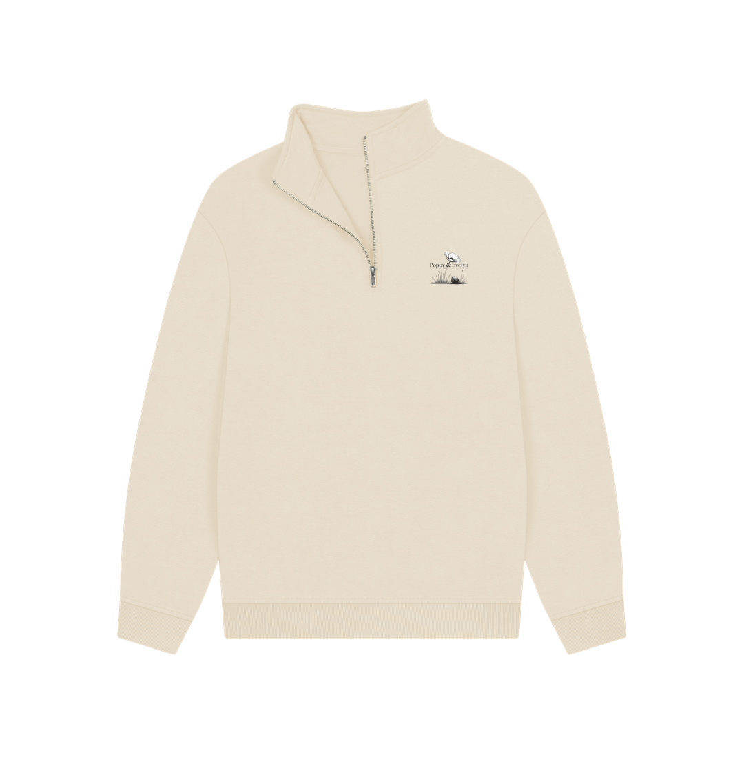 Oat Printed Sweater Front