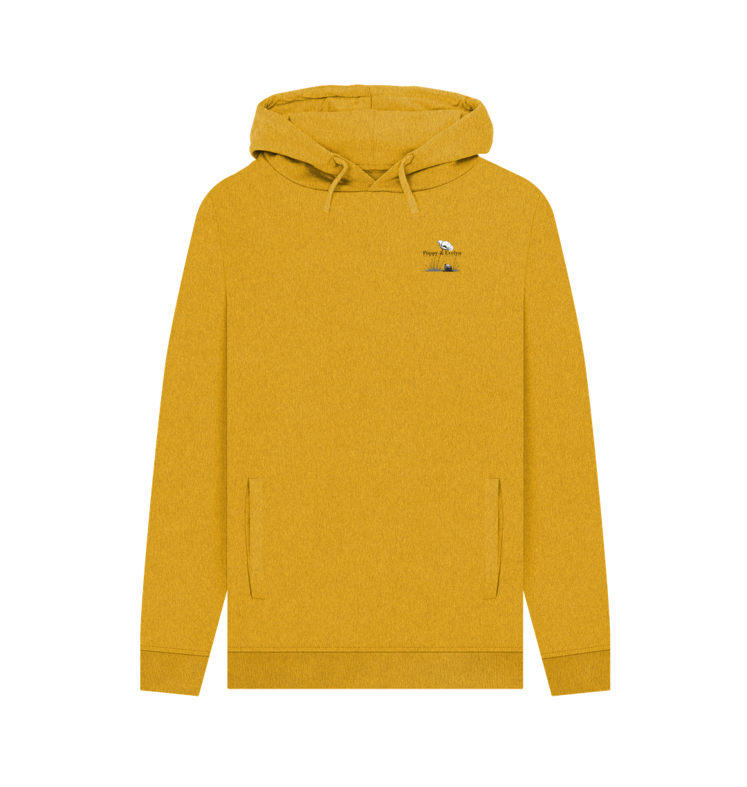 Sunflower Yellow Recycled Hoody Front