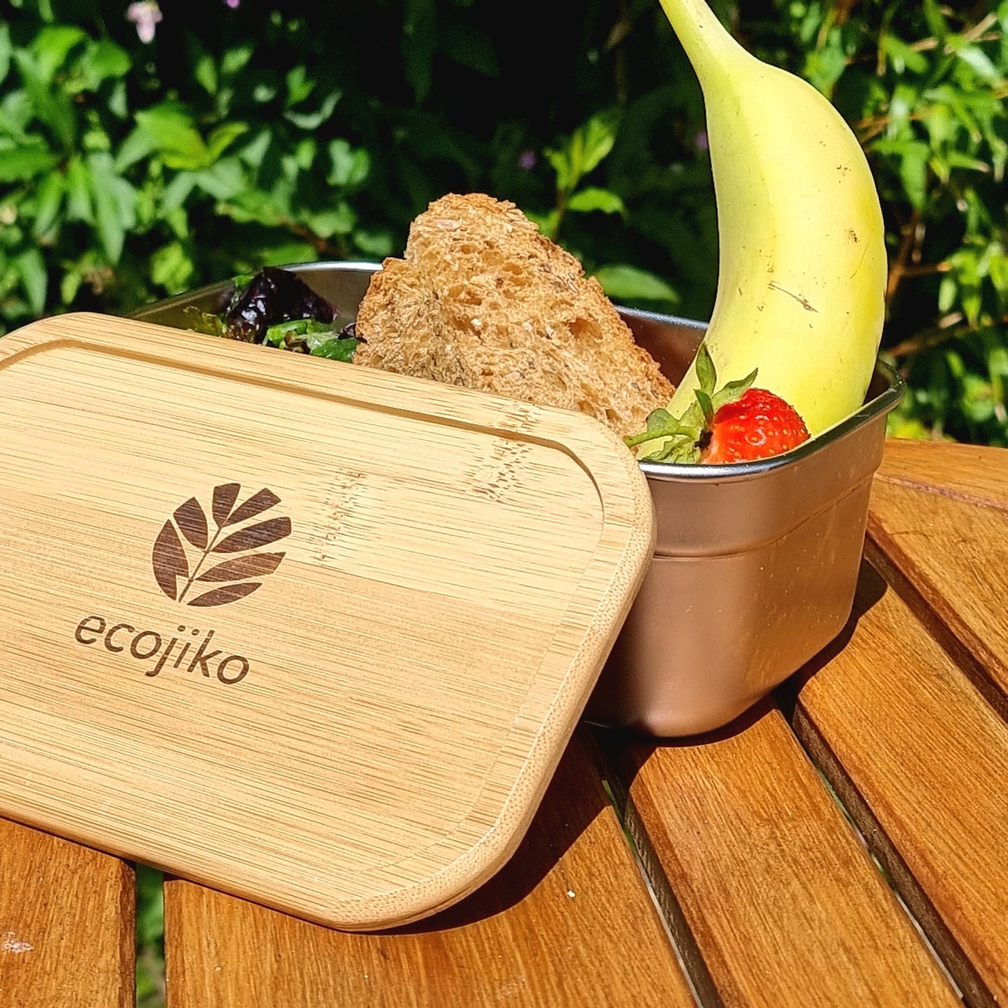 Sustainable Bamboo Lunch Box | Reusable & Eco Friendly