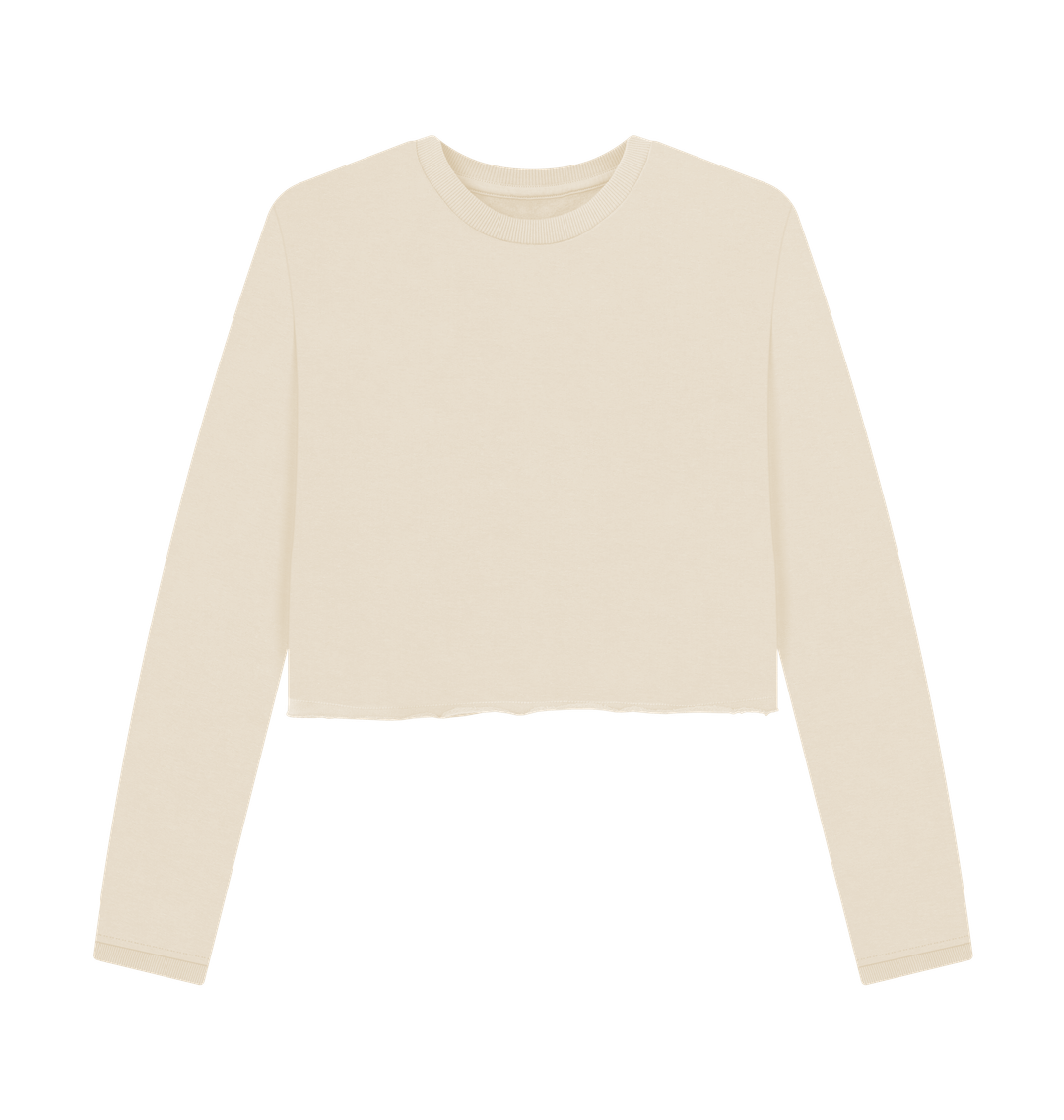 Oat Printed Boxy Jumpers Front