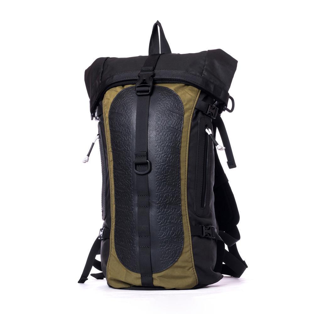 Soldier Water-Resistant Vegan Canvas & Inner Tube Laptop Backpack